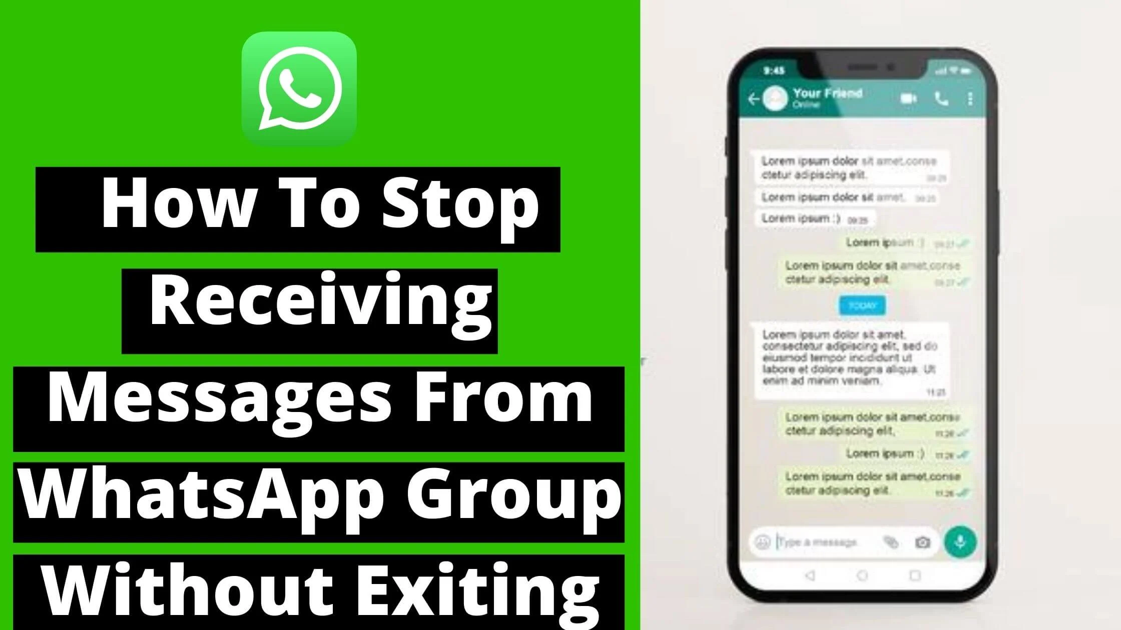 How To Stop Receiving Messages From WhatsApp Group Without Exiting