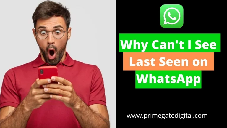 Why Can't I See Last Seen on WhatsApp
