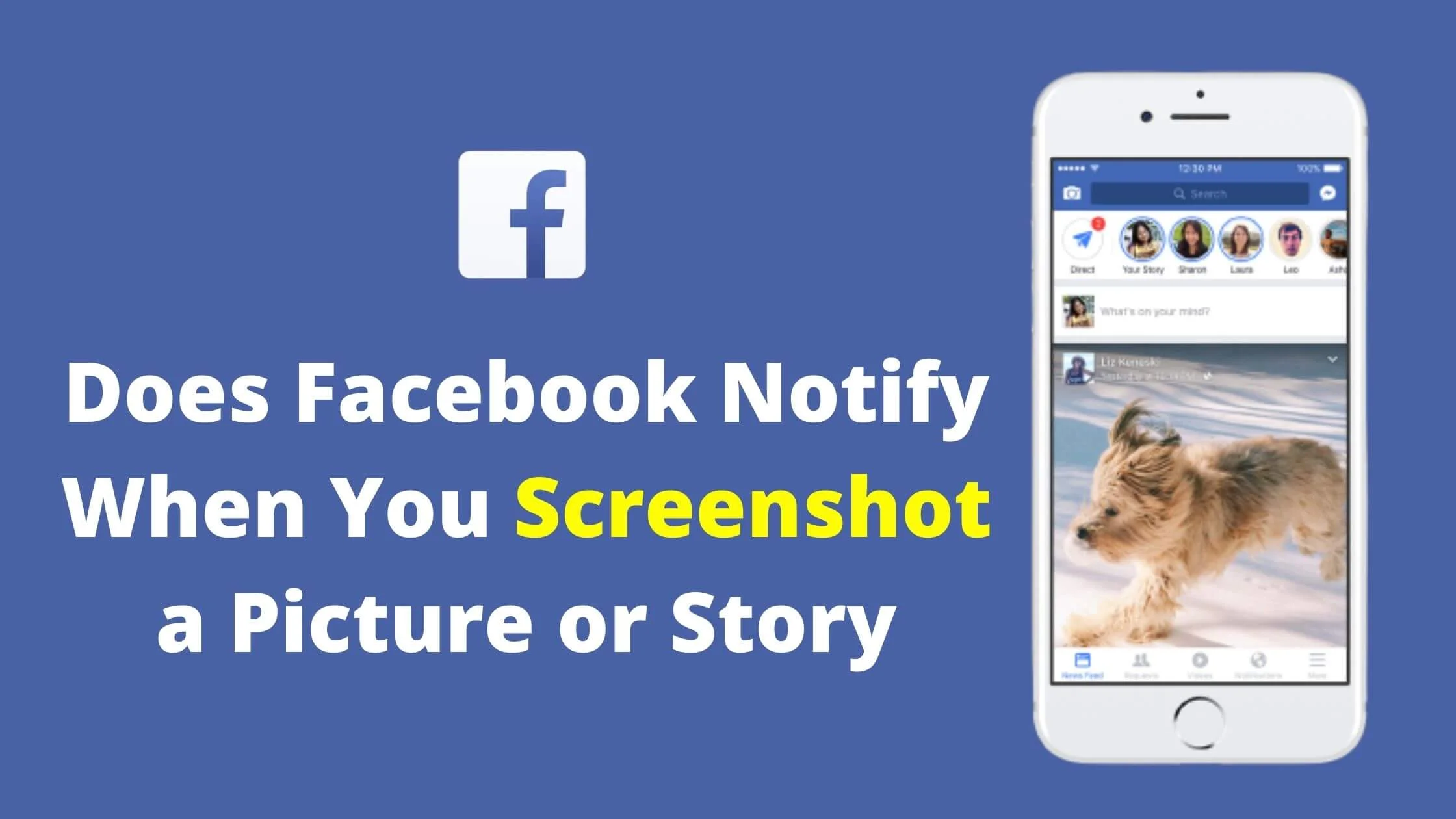 Does Facebook Notify When You Screenshot a Picture or Story