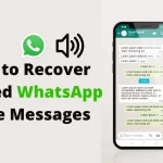 Recover Deleted WhatsApp Voice Messages