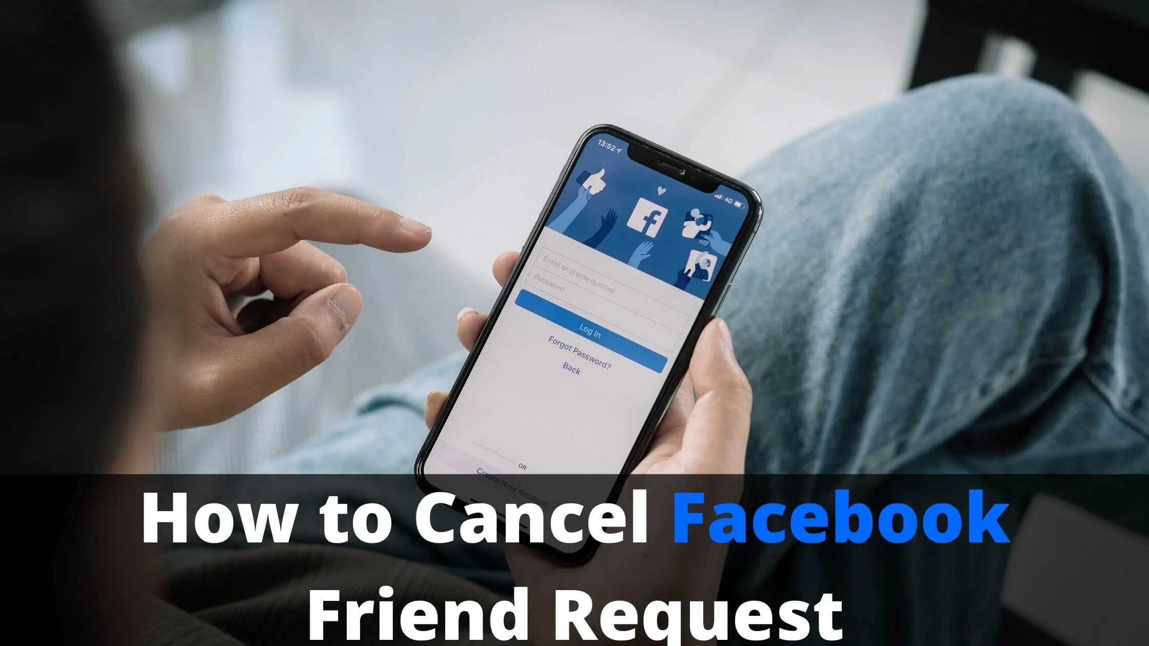 Cancel Facebook Friend Request
